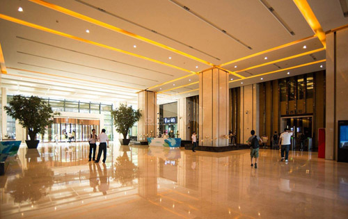 中海地产广场大堂 